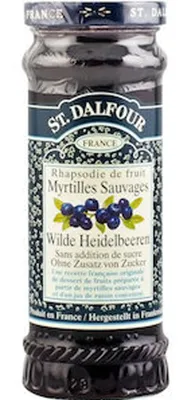 Produktbild von Feinschmecker Edition x St. Dalfour Konfitüre Heidelbeeren.