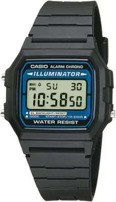 Produktbild von Casio F-105W-1A, Wasserfest, Quarz