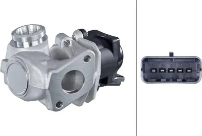 Produktbild von HELLA 6NU 014 862-071 AGR-Ventil mit Dichtungen für FORD Fiesta Mk6 Schrägheck (JA8, JR8) Abgasrückführungsventil