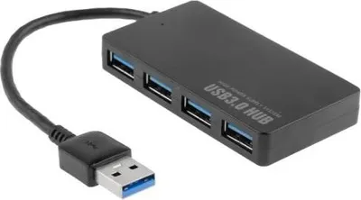 Obrázek produktu pro Rozbočovač USB 3.0 se 4 porty USB (vysokorychlostní) – až 5 Gb/s