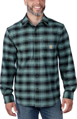 Produktbild von Carhartt Flannel L/S Plaid Shirt 105945, Farbe:sea pine, Größe:XXL