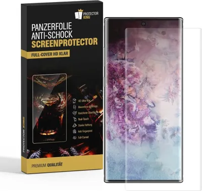 Produktbild von 2x Panzerfolie für Samsung Galaxy Note 10 FULL COVER Displayschutzfolie HD KLAR