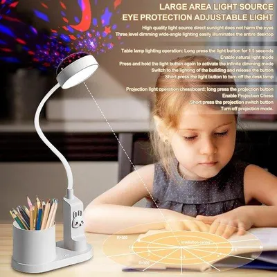 Produktbild von LED-Lampe für Kinderzimmer / Nachttischlampe / Kinderleuchte