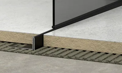 Productafbeelding van HAVOS Neigingsprofiel, links, 10/100 cm, zwart, artikelnummer SPNRZK10100LC