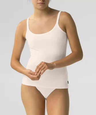 Imagen del producto de Camiseta interior para mujer Atlantic, diseño sin mangas, color crema, talla XXL