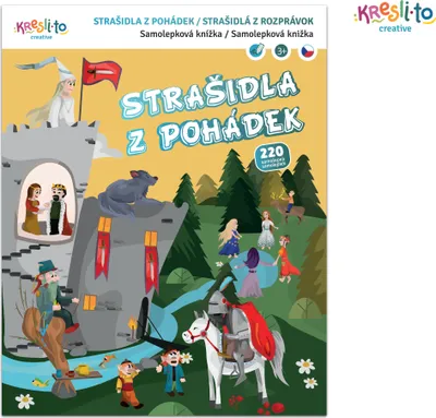 Zdjęcie produktu dla Strašidla z pohádek - samolepková knížka