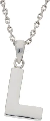 Produktbild von JuwelmaLux Anhänger Buchstabe L 925/000 Sterling Silber JL10-02-2247