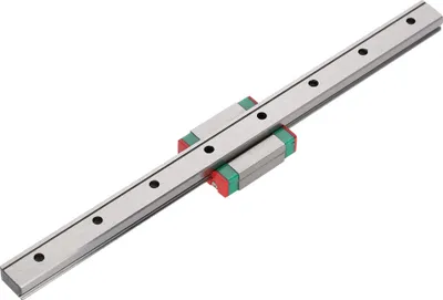 Obrázek produktu pro 1 kus LML12B Miniaturní lineární vedení 12 mm široký posuvný blok (200 mm)