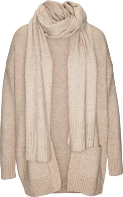 Produktbild von VIVANCE Strickjacke beige meliert Größe 40/42