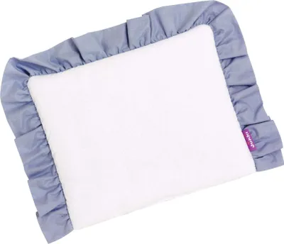 Produktbild von Pastel Blue Baby-Flachkissen 30x40cm