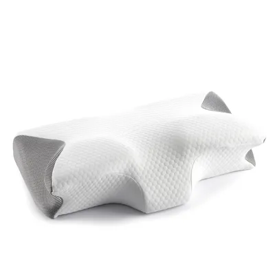 Produktbild von Innovagoods Viskoelastisches Nackenkissen Ergonomisches Komfortkissen Weiß  Weiß One Size
