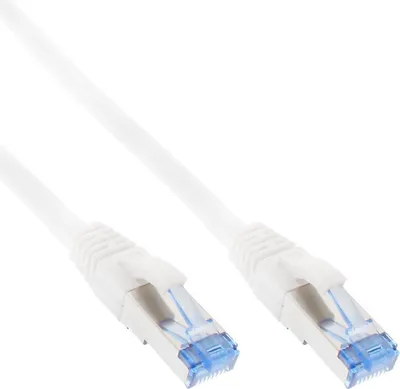 Image de InLine - Câble de raccordement - RJ-45 (M) à RJ-45 (M) - 15,0m - SFTP, PiMF - CAT 6a - sans halogène - blanc (76815W)