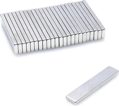 Produktbild von Neodym Magnete 30 x 6 x 2 mm N38 Quader Case - 10 Stück, Extrem stark, Magnettafeln, Kühlschränke, Whiteboards, DIY