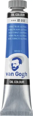 Image de Peinture à l'huile Van Gogh en tube de 20 ml bleu cobalt (outremer) 512