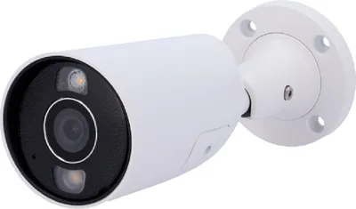 Produktbild von Ajax BulletCam HL IP Bullet Kamera, 5 MP, 2.8 mm, Intelligente Videoanalyse, Weiß (HAN 126253)