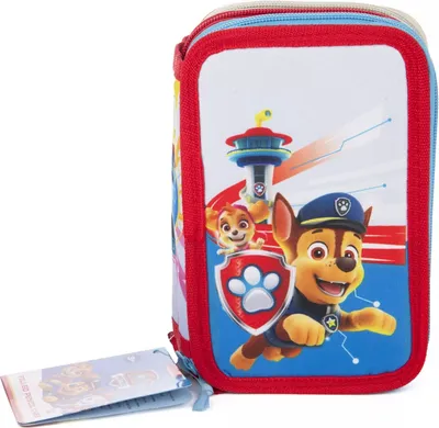 Image de Trousse à crayons 3 poches PAW Patrol