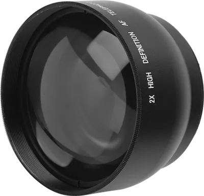 Obrázek produktu pro 52 mm 2x zvětšení z hliníkové slitiny, přídavná čočka pro objektivy fotoaparátů všech průměrů