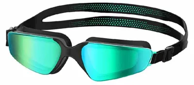 Immagine prodotto di Occhialini da nuoto Abysstar Sirius con lenti a specchio, colore nero, taglia unica