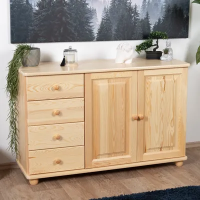 Produktbild von Anrichte, Massivholz, 121 cm breit