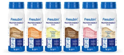 Productafbeelding van Fresubin ENERGY Drink, 6 pakken met elk 4 flessen van 200 ml, assortiment