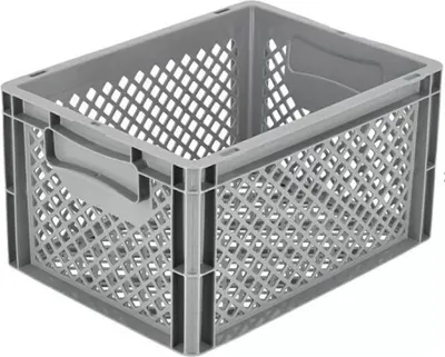 Produktbild von Eurobehälter, Stapelkiste 20 l, 40 x 30 x 22 cm, Offen, Stapelbar