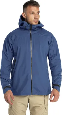 Produktbild von Regenjacken für Herren – Leichte Softshelljacke – Wasserdicht – Winddicht – Outdoorjacke – Atmungsaktive Wanderjacke – Funktionsjacke