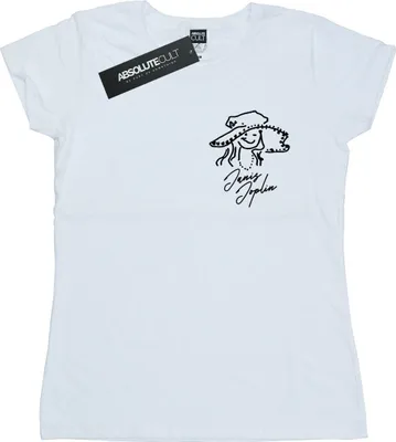 Immagine prodotto di Janis Joplin - Maglietta da donna BI37458 (XL) (bianco)