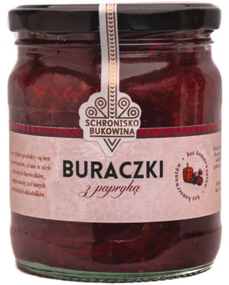 Image de Betteraves aux poivrons, 345 g - Schronisko Bukowina