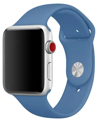 Produktbild von Apple Sportarmband für die Apple Watch Series 1–9 / SE (38/40/41 mm) – Größe M/L – Denim Blue