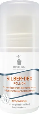 Obrázek produktu pro Silber - Deodorant roll-on, intenzivní svěží vůně, 50 ml | BIOTURM