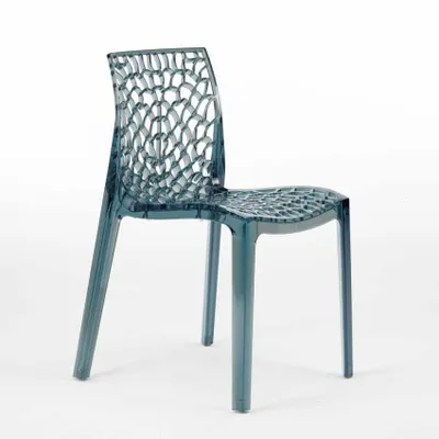 Produktbild von 16 Stühle Küchenstuhl Esstischstuhl Esszimmerstuhl Grand Soleil Gruvyer Stock - Grau