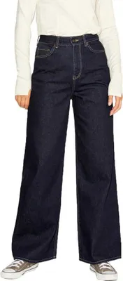 Image de Jack & Jones Tokyo Wide Cr6004 Jjxx Jean taille haute bleu 32 / 32 Femme bleu 32