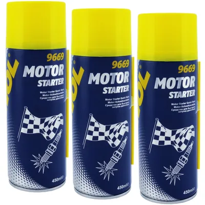 Produktbild von 3x Motor Starter 450 ml Typ 9669
