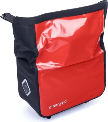 Zdjęcie produktu dla Bagażnik AtranVelo.  Travel Atran, czerwony/czarny