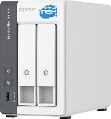 Obrázek produktu pro QNAP TS-216G NAS/úložný server Tower Cortex-A Cortex-A55 4 GB HDD Bílý