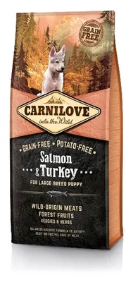 Obrázek produktu pro Carnilove Dog Salmon & Turkey for LB Puppies 1,5kg
