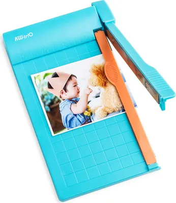 Obrázek produktu pro KW-triO Mini řezací stroj na papír Gilotinový řezací stroj s délkou řezu 160 mm Stolní řezací stroj na papír s bezpečnostní řezací hlavou pro řemeslné papírové fotografie Karty Scrapbooking Kancelářské potřeby pro domácnost