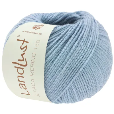 Produktbild von Lana Grossa Landlust Alpaka Merino 160 430 Himmelblau 50g