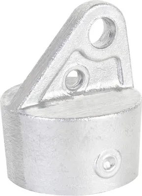 Produktbild von Alberts® Strebenkappe, Aluminium, für Pfosten ⌀42 mm 655013