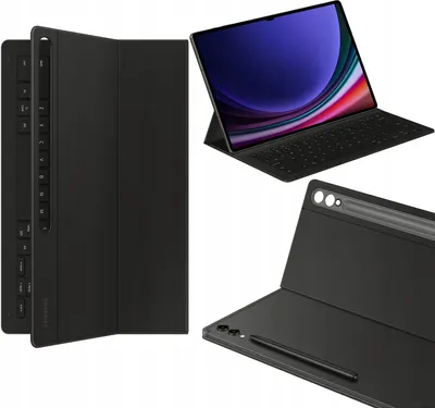 Produktbild von Samsung EF-DX910UBEGWW, Samsung, Galaxy Tab S9 Ultra, Schwarz, 37,1 cm (14.6"), Kabellos