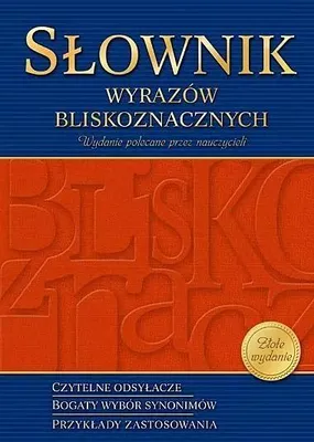Produktbild von Słownik wyrazów bliskoznacznych