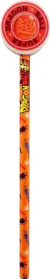 Produktbild von Dragon Ball Bleistift Mit Radiergummi Mehrfarbig Mehrfarbig One Size
