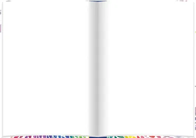 Produktbild von Notizbuch A4 -Aquarell- blanko 96 Blatt Packung mit 4 Stück