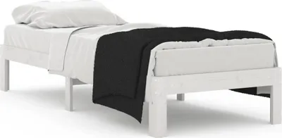 Obrázek produktu pro vidaXL Postel z masivu bílá 75x190 cm