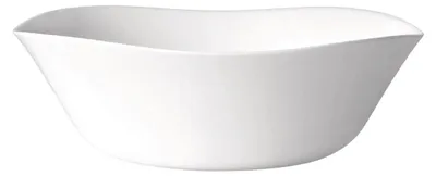 Image de Saladier Opal, en verre, blanc, 26 x 26 x 14 cm
