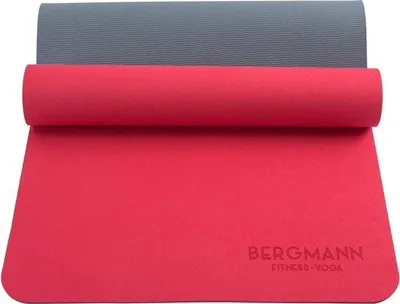Produktbild von Famanu Yogamat mit Tragegurt, TPE-Fitnessmat, rutschfeste Gymnastikmatte - 183 x 61 x 0,6 cm