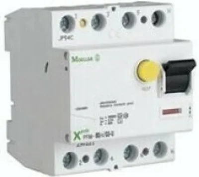 Produktbild von Eaton FI-Schalter Typ A/S 10kA 63A/4pol/100mA Eaton PFIM-63/4/01-S/A-MW, 1 Stk.