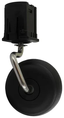 Image de Ensemble Roue Avant Pour Robots Tondeuses Worx, Modèles Wr165e, Wr166e, Wr167e. Origine: 50044046