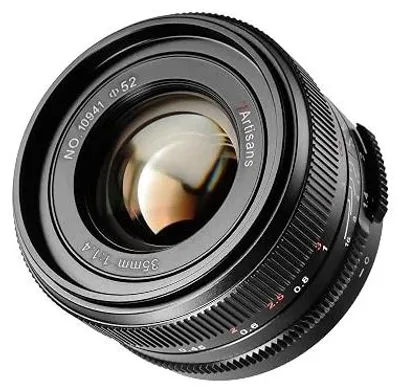 Zdjęcie produktu dla Obiektyw 35MM F1.4 mark iii ręczna ostrość dla fotografów aparat