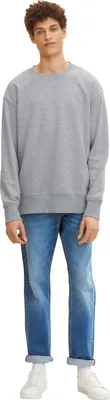 Productafbeelding van TOM TAILOR heren jeans 202212 Josh Slim, model 10119 - Grijze denim met een gebruikte look (nieuw)